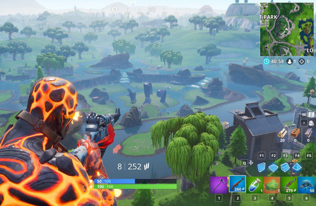 Fortnite Wasserfall Loot Lake 2 Fundort
