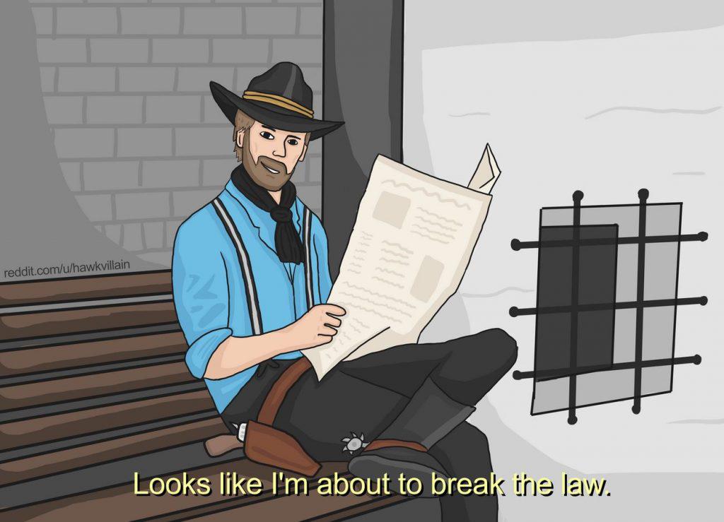 Red Dead Redemption 2 Saint Denis Meme Law
